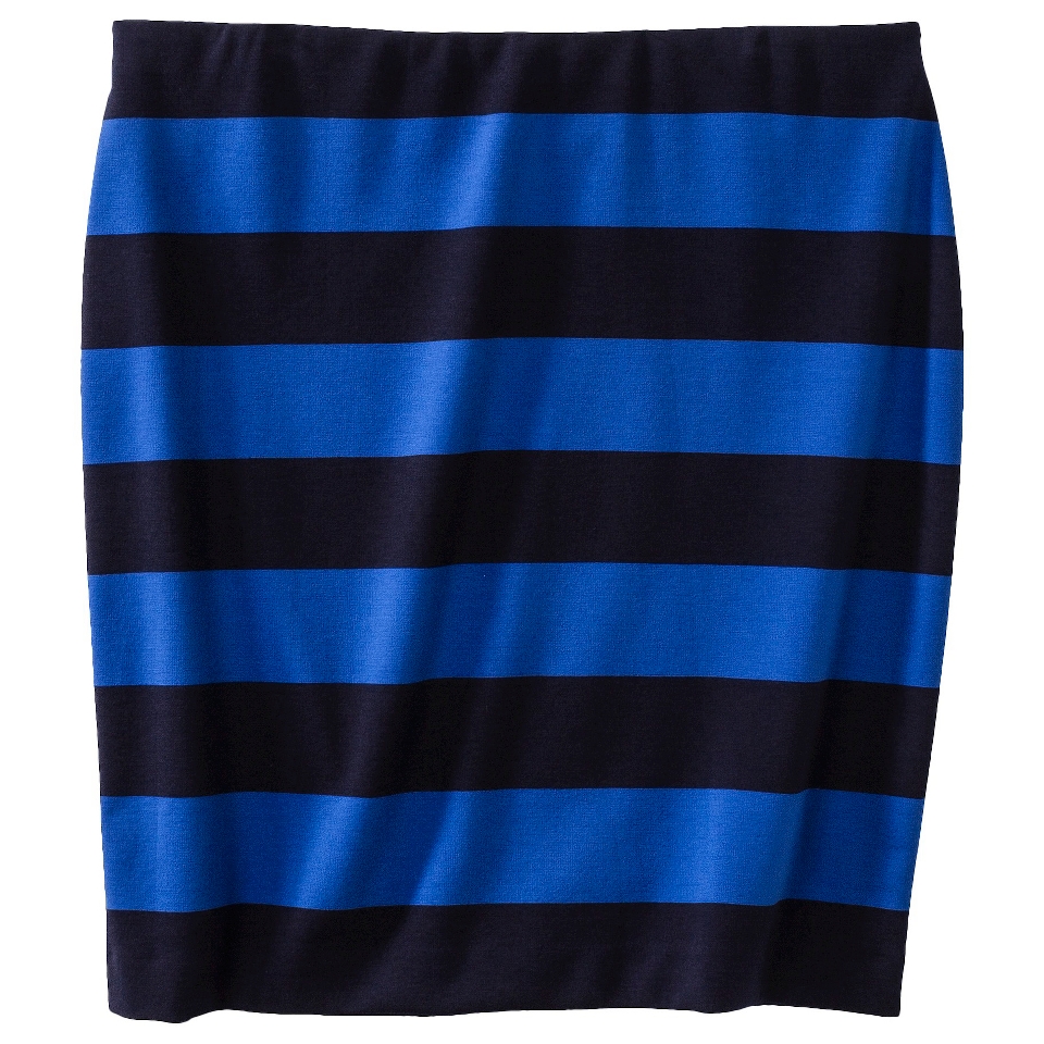 Merona Womens Plus Size Pencil Skirt   Navy Blue 4