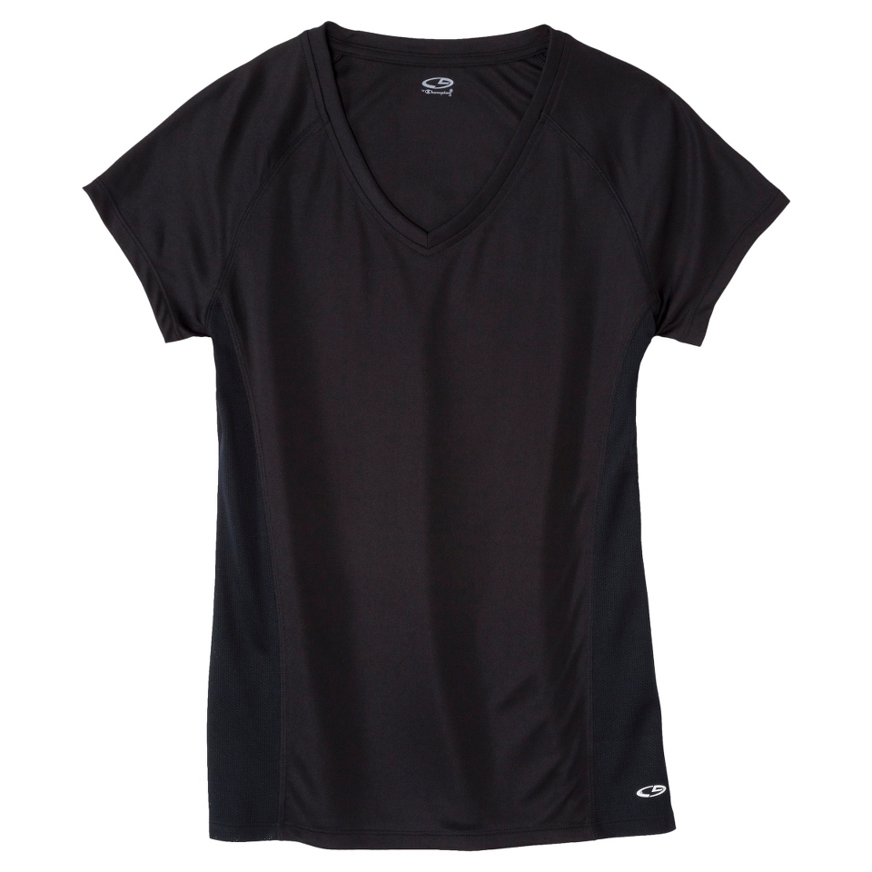 C9 by Champion Womens Tech Tee   Black XS