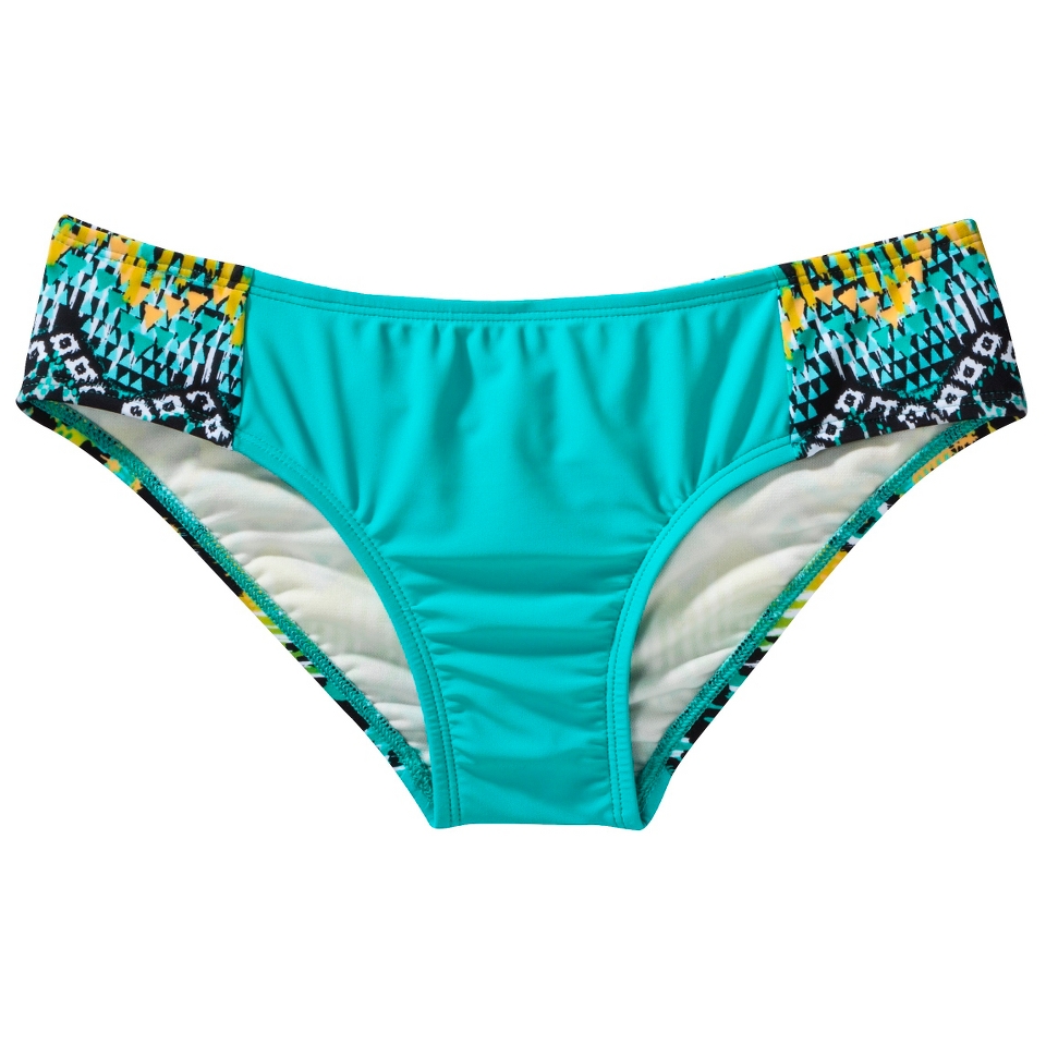 Juniors Hipster Swim Bottom  Teal M