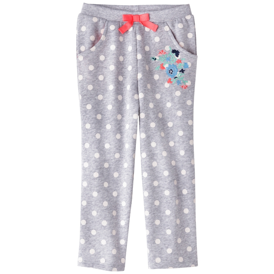 Genuine Kids from OshKosh Infant Toddler Girls Dot Lounge Pant   Heather Grey