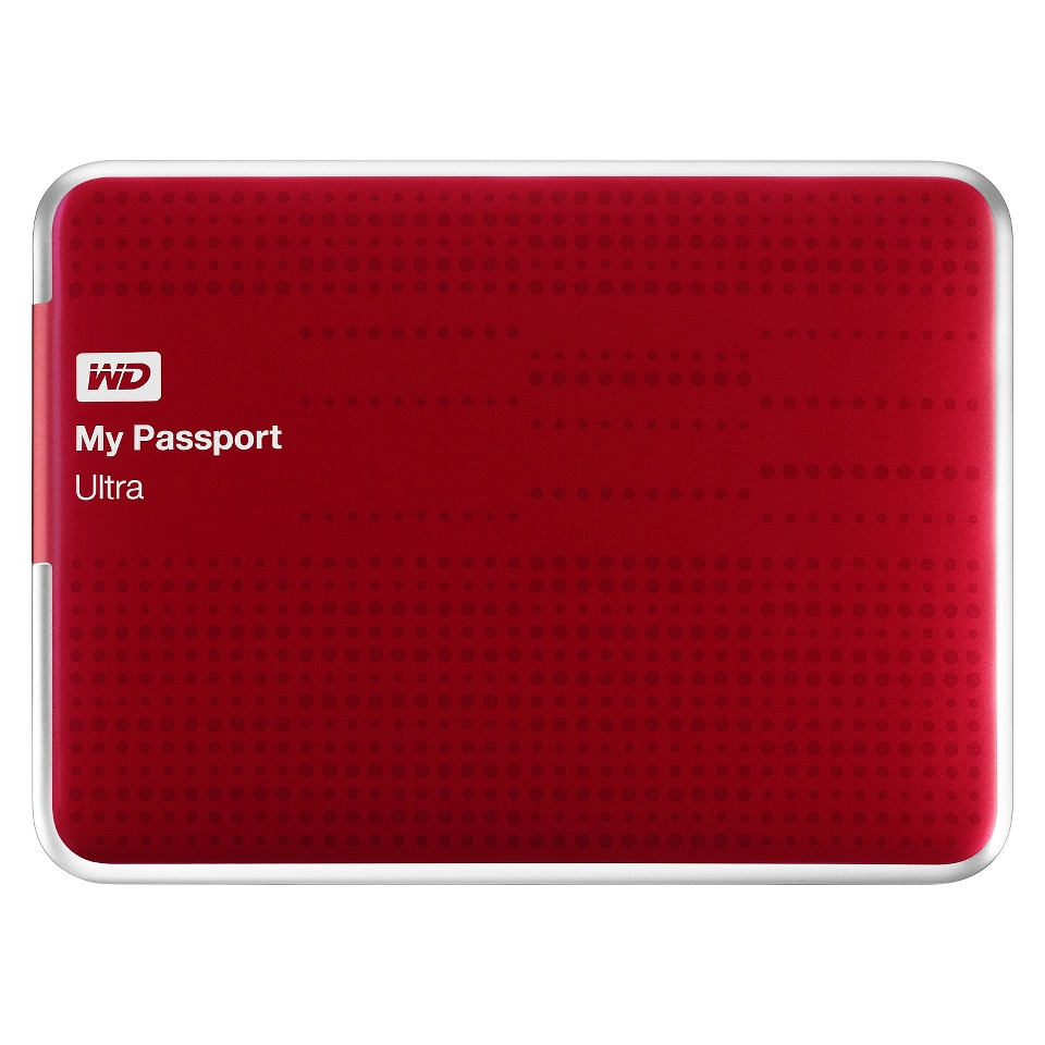 WD 2TB My Passport Ultra Hard Drive   Red