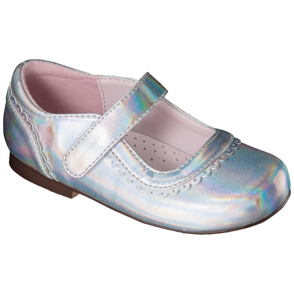 Toddler Girls Cherokee Dee Mary Jane Shoe   Silver 8