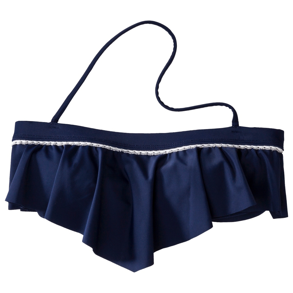 Juniors Hanky Swim Top  Navy M