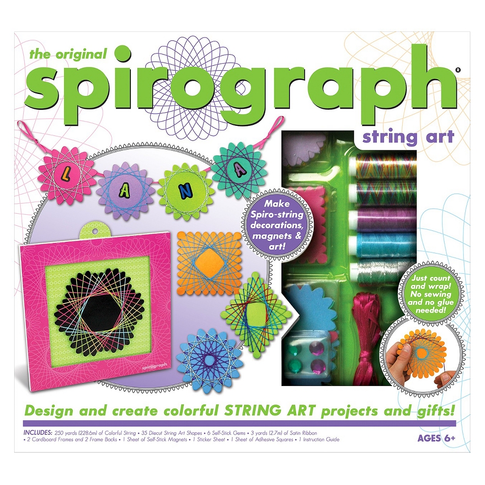 Spirograph String Art