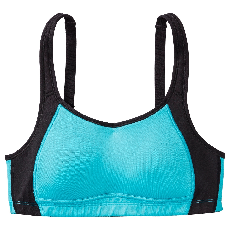 C9 by Champion Womens High Support Bra with Convertible Straps   Teal 38DD