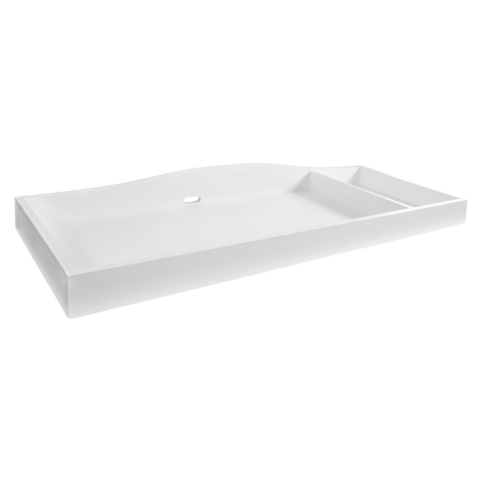 Eddie Bauer Langley Dresser Topper   White