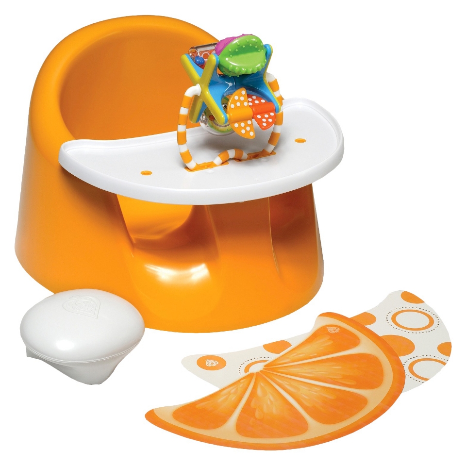 BebePOD Flex Plus Booster and Floor Seat   Orange