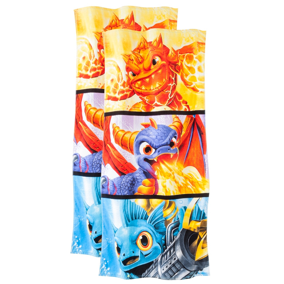 Skylanders Beach Towel   2 pack