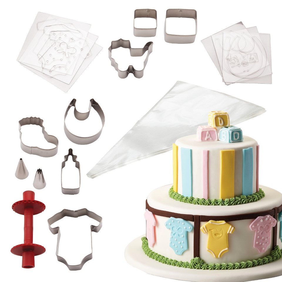 Cake Boss 25 Piece Baby Shower Cake Kit