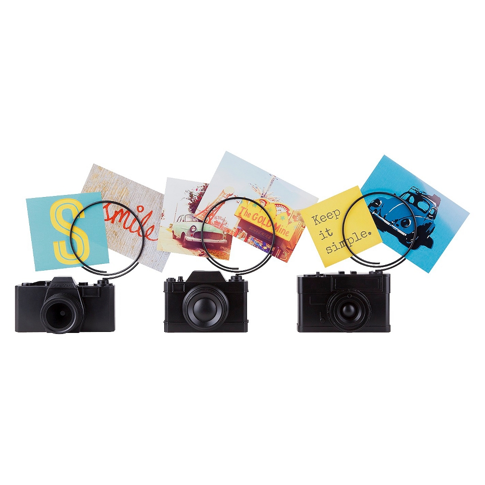 Umbra Loft Tabletop Camera Photo Clip Set of 3