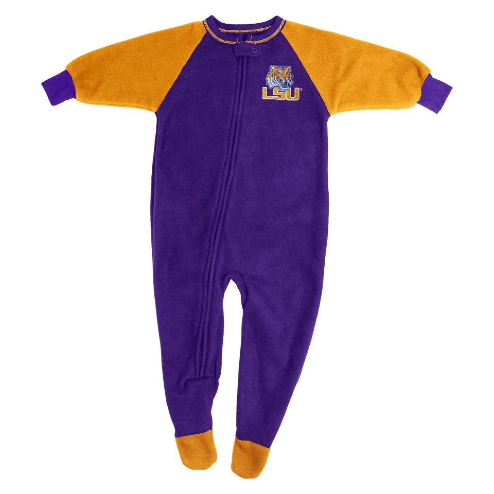 NCAA Male Sleepers LSU Footed   Team Color (0 3)