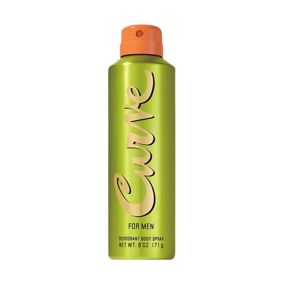 Curve Deodorant Body Spray   6 oz