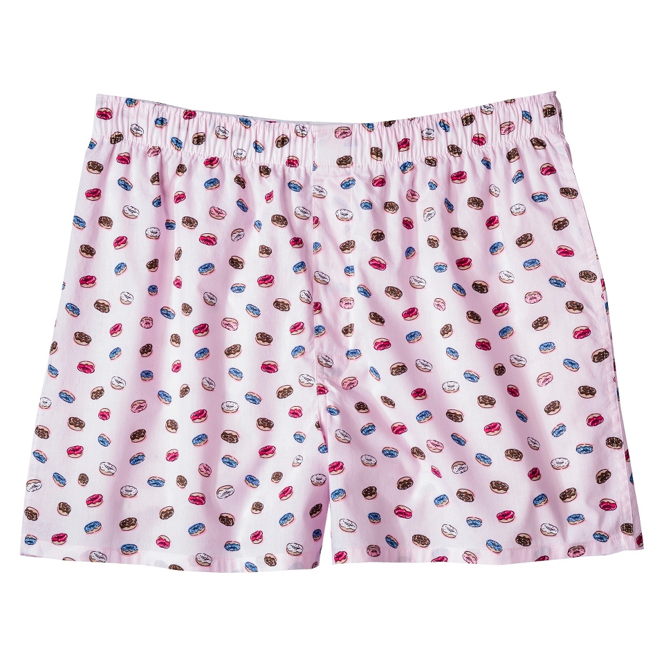 Mossimo Supply Co. Mens 1pk Doughnut Boxers   Pink L