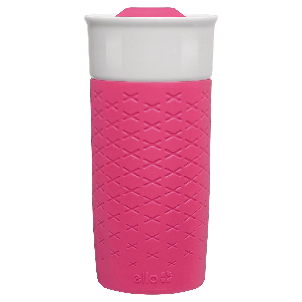 Ello Ogden Ceramic Tumbler   Pink (12 oz)