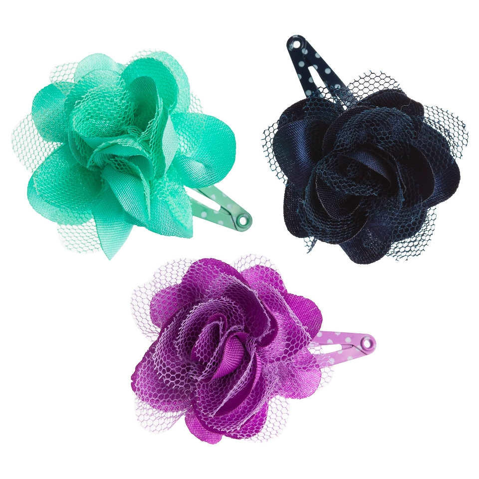 Cherokee Infant Girls 3 Piece Hair Clips   Assorted