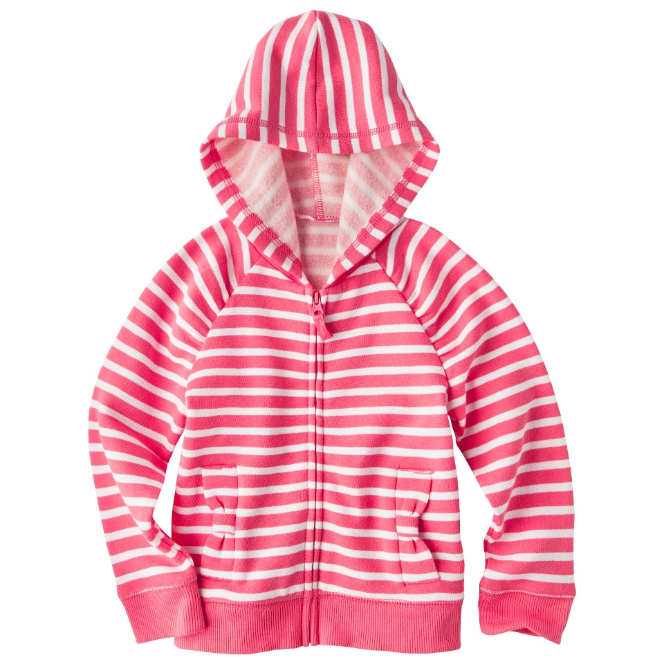 Circo Infant Toddler Girls ZipUp Hoodie   Playful Coral 4T