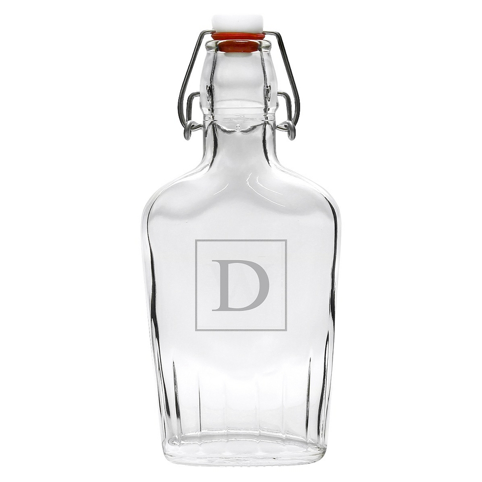 Personalized Monogram Glass Dispenser   D