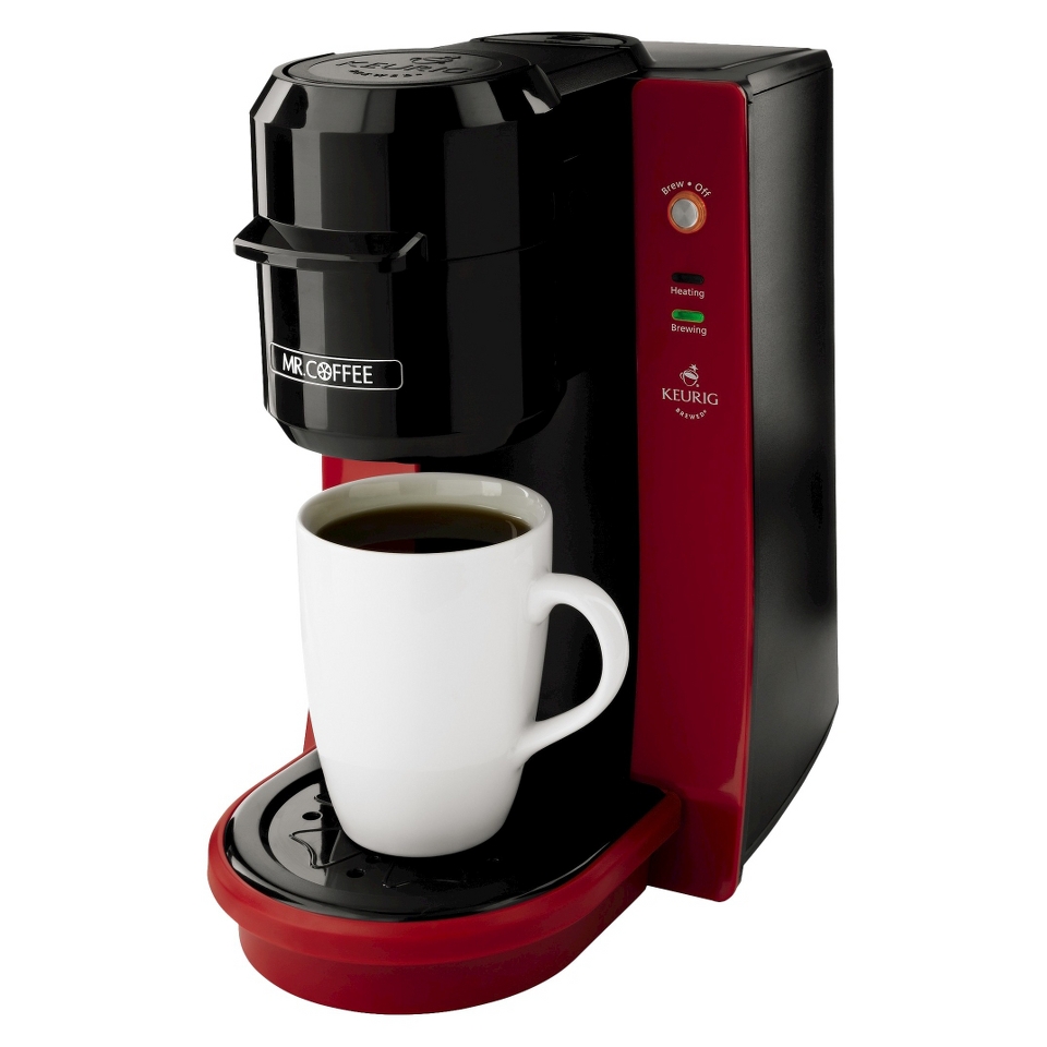 Mr. Coffee Single Serve Coffee Maker   Red