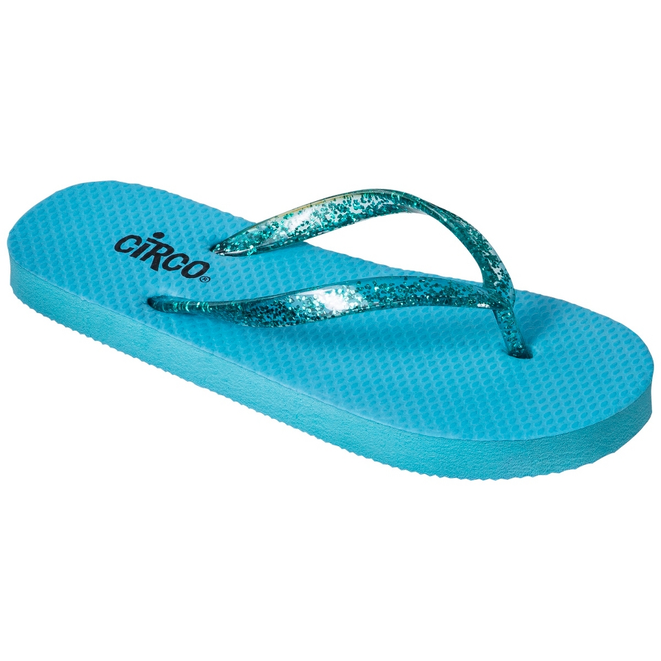 Girls Circo Hillary Flip Flop Sandals   Turquoise S