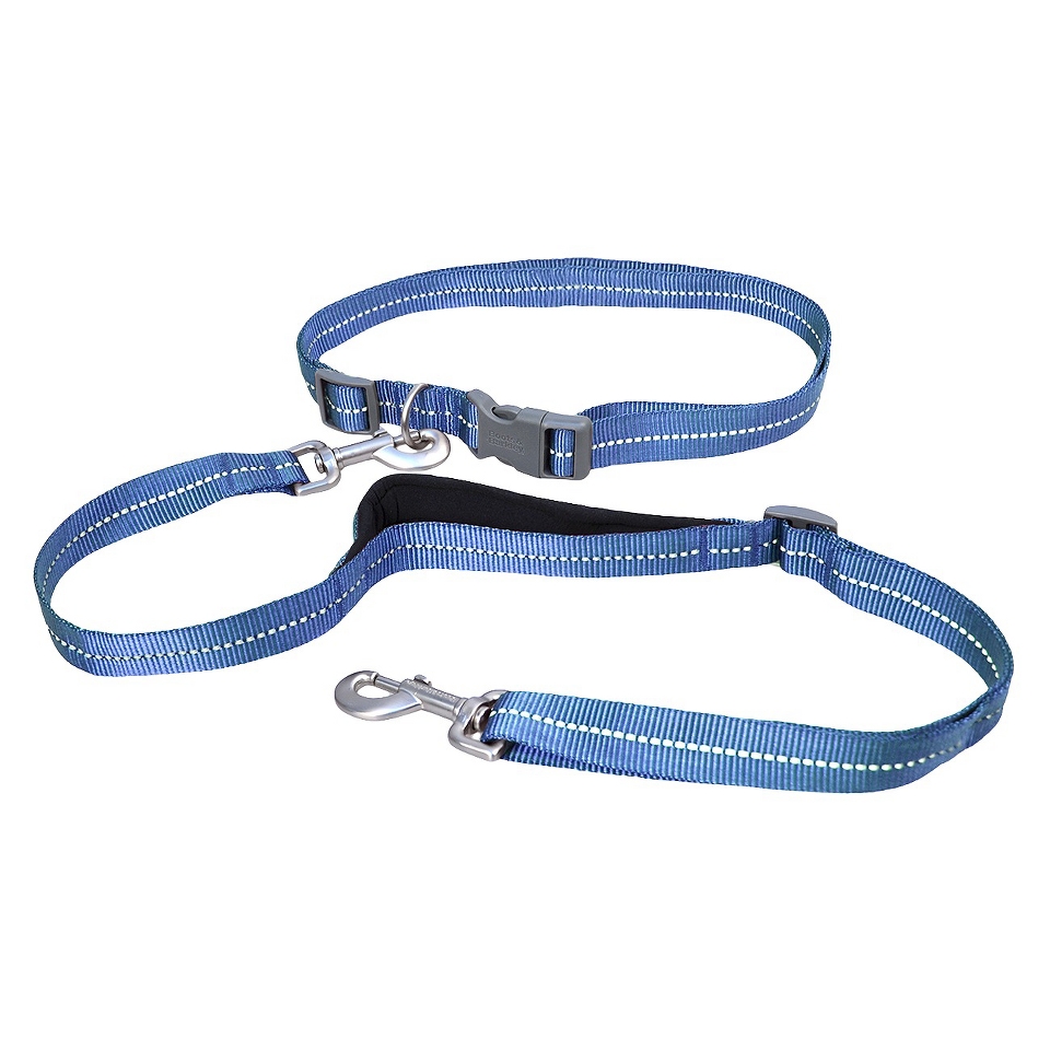 Boots & Barkley Hands Free Active Dog Leash   Blue