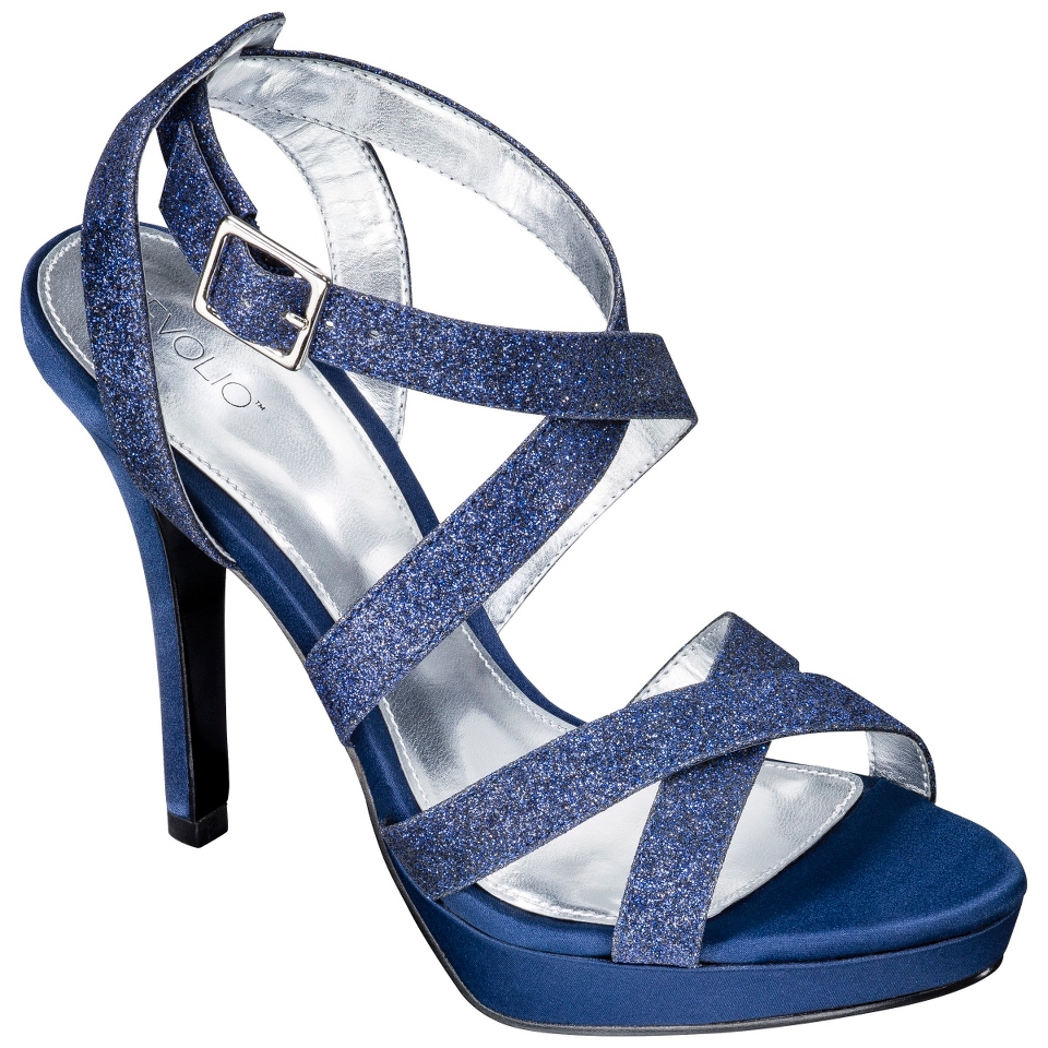 Womens Tevolio Telyn High Heel Sandal   Navy 9.5