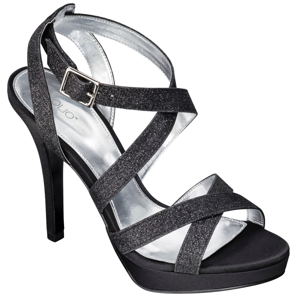 Womens Tevolio Telyn High Heel Sandal   Black 6