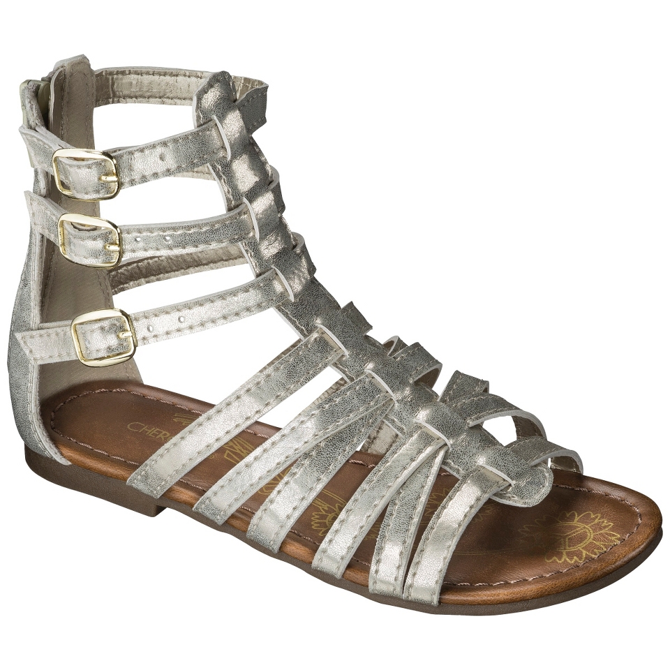 Girls Cherokee Felipa Gladiator Sandal   Soft Gold 2