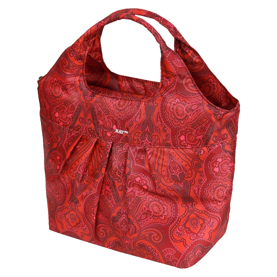 RACHAEL RAY PLEATED MEAL CARRIER   HENNA RED