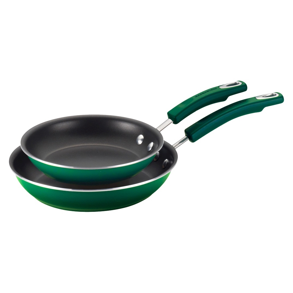 Rachael Ray Twin Pack Skillet   Dark Green (8.5,10)