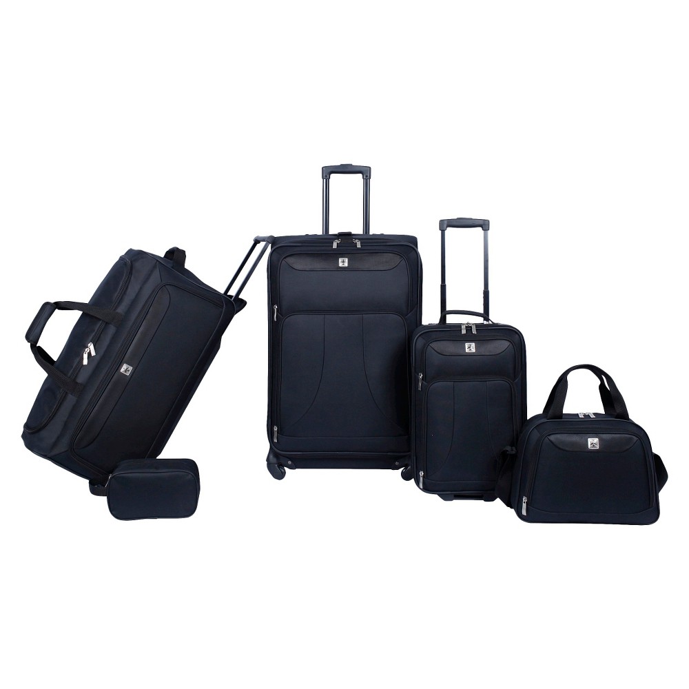 UPC 618842259069 - Skyline 5-Piece Spinner Luggage Set - Ebony Solid ...