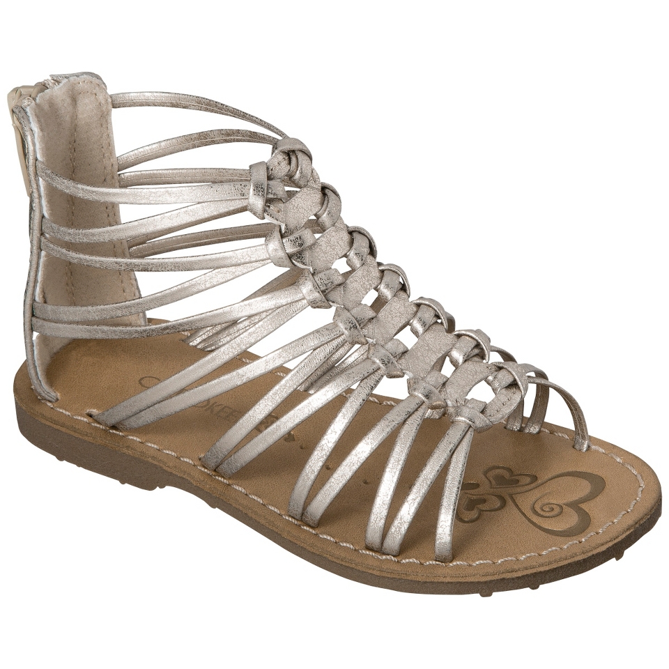 Toddler Girls Cherokee Jennifer Gladiator Sandals   Gold 10