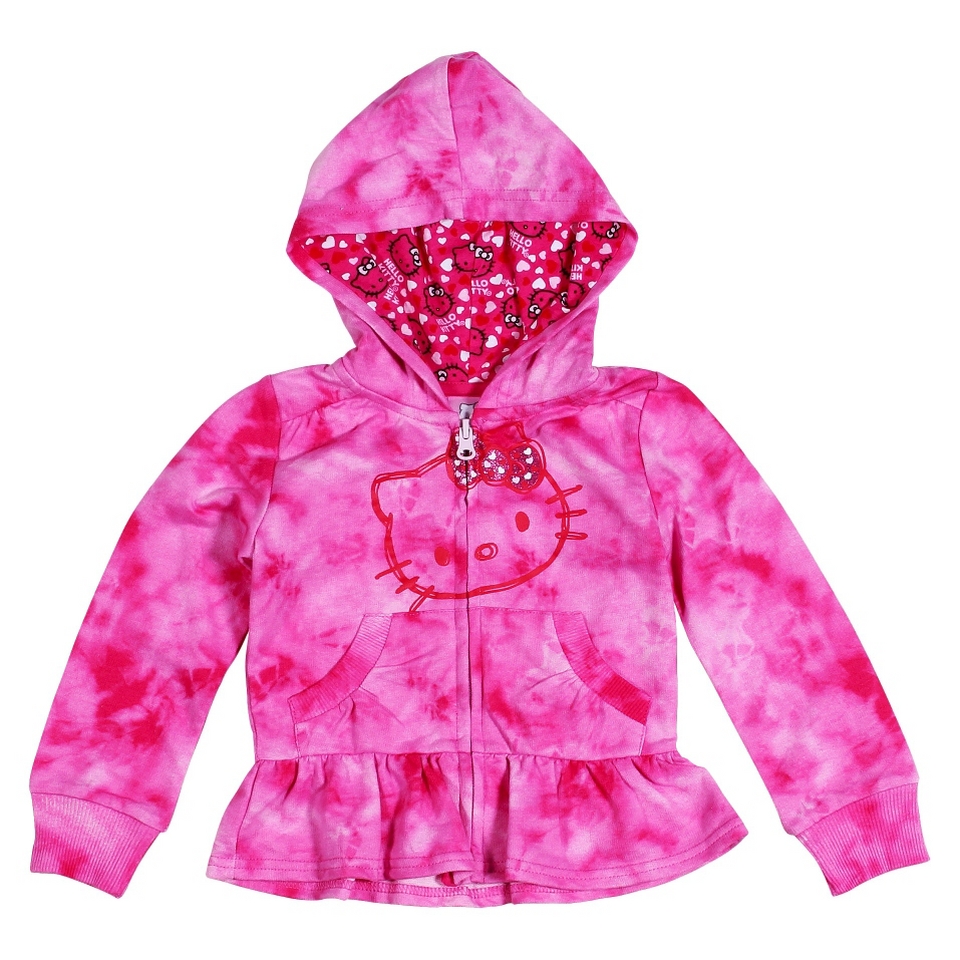Hello Kitty Infant Toddler Girls Sweatshirt   Petal Pink 18 M