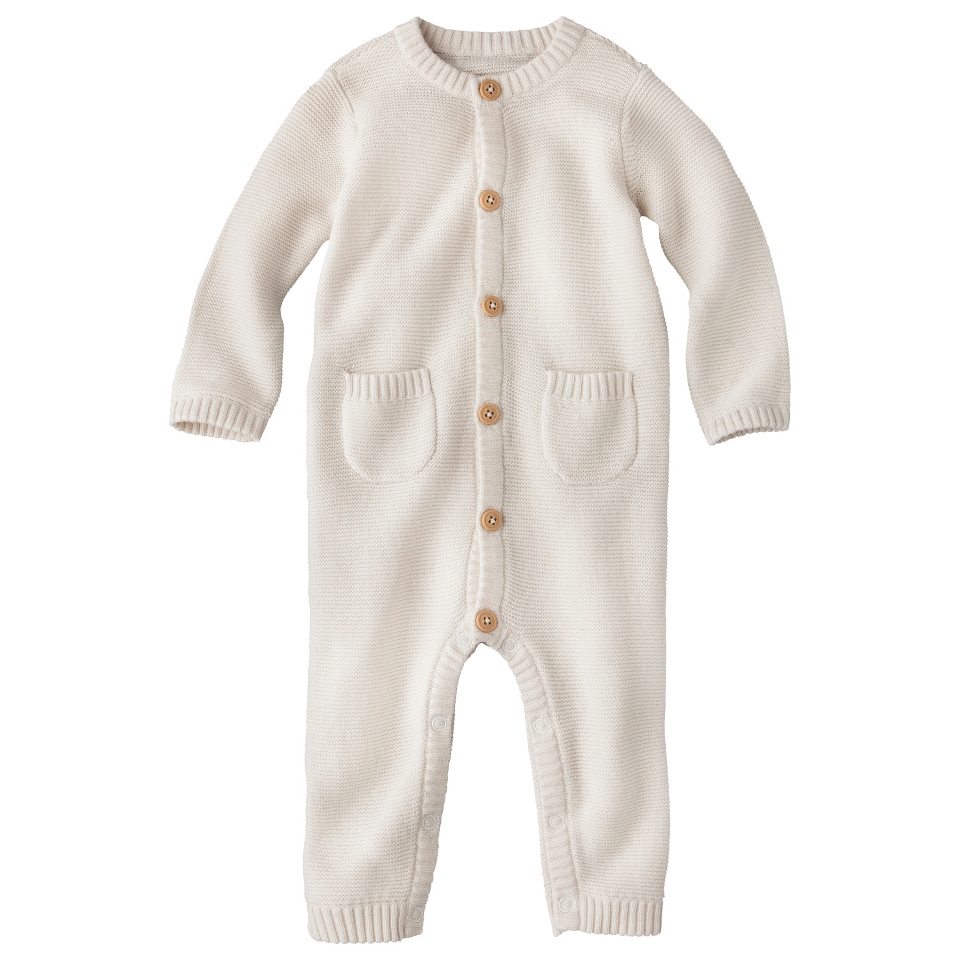 Cherokee Newborn Boys Jumpsuit   White 9 M