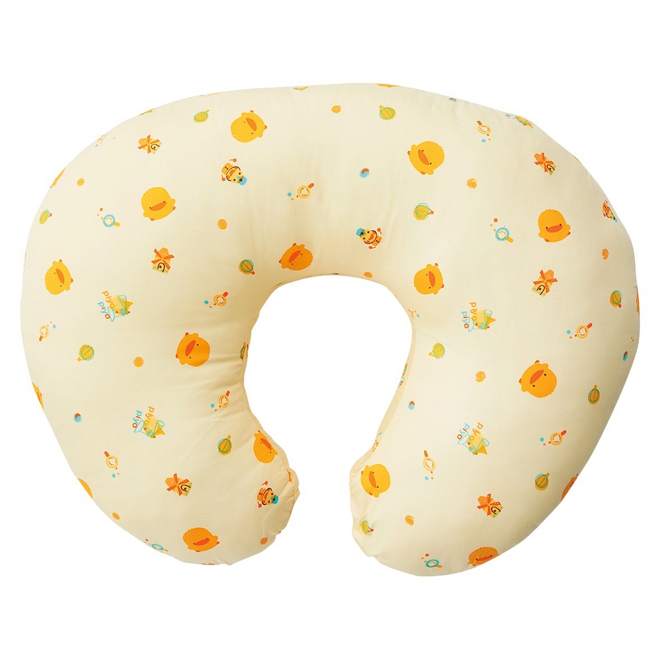 Piyo Piyo Mom & Baby Pillow   Yellow