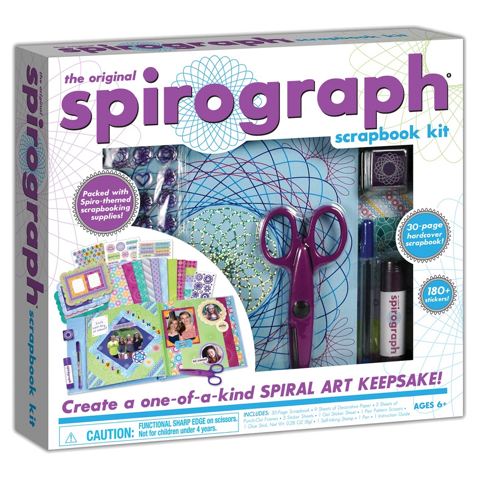 Spirograph Scrapbook Kit