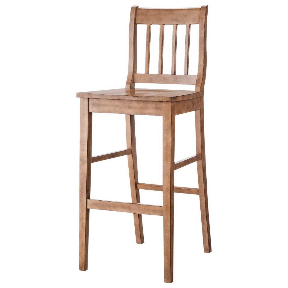 Barstool Winfield 29 Barstool   Driftwood Grey Wash Finish