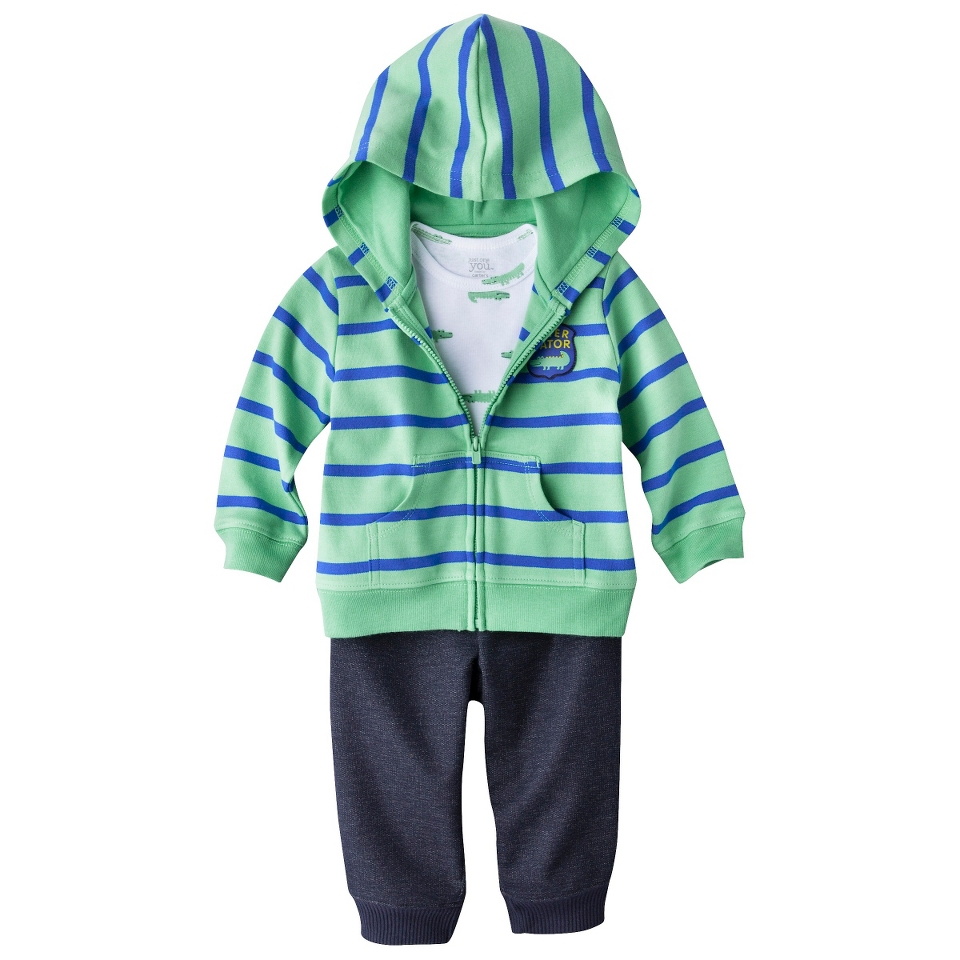 Just One YouMade by Carters Newborn Infant Boys Cardigan Set   Blue9 M