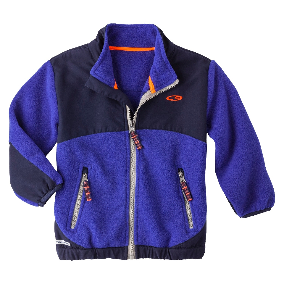 C9 by Champion Infant Toddler Boys Everyday Fleece Jacket   Blue Dream 5T
