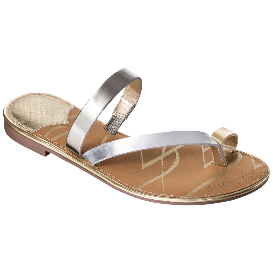 Womens Sam & Libby Karina Sandals   Pewter 10