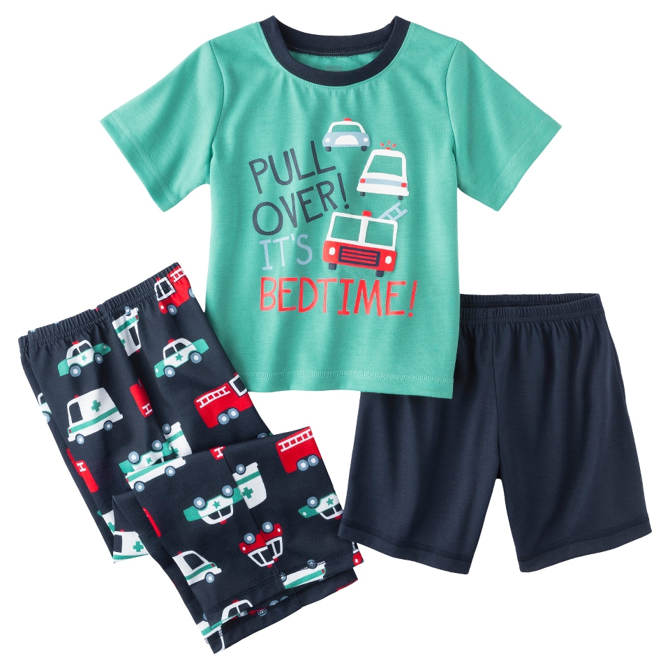 Just One You Made by Carters Infant Toddler Boys 3 Piece Bed Time Pajama Set  