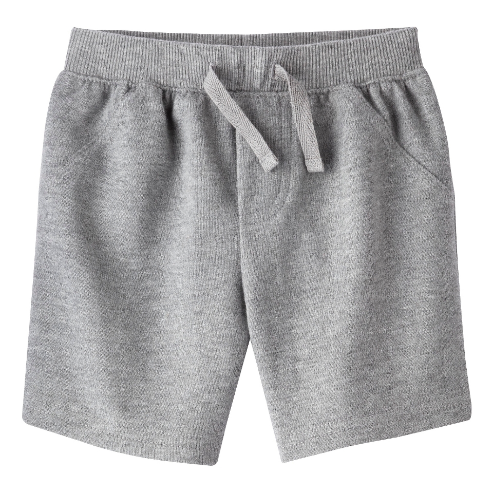 Circo Newborn Boys Solid Knit Short   Grey 0 3 M