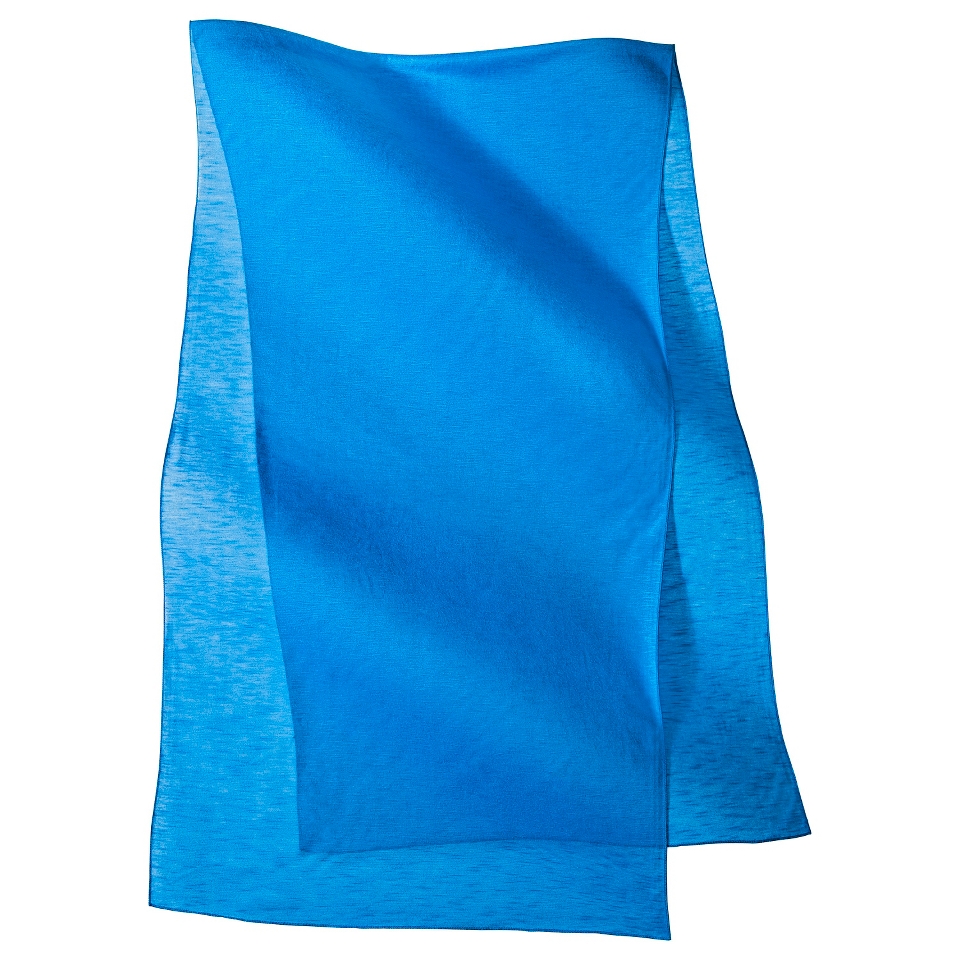 Xhilaration Solid Fashion Scarf   Blue