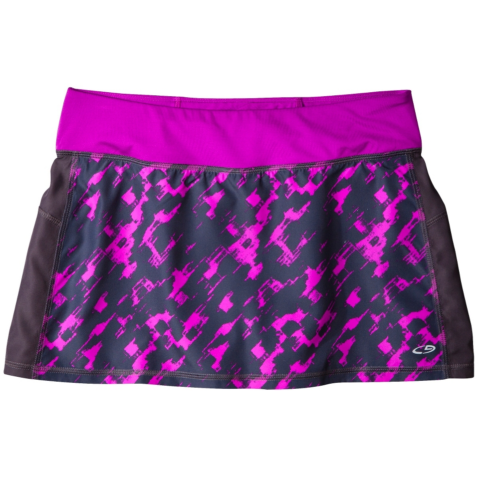 C9 by Champion Womens Woven Run Skort   Indigo Screen/Purple XXL