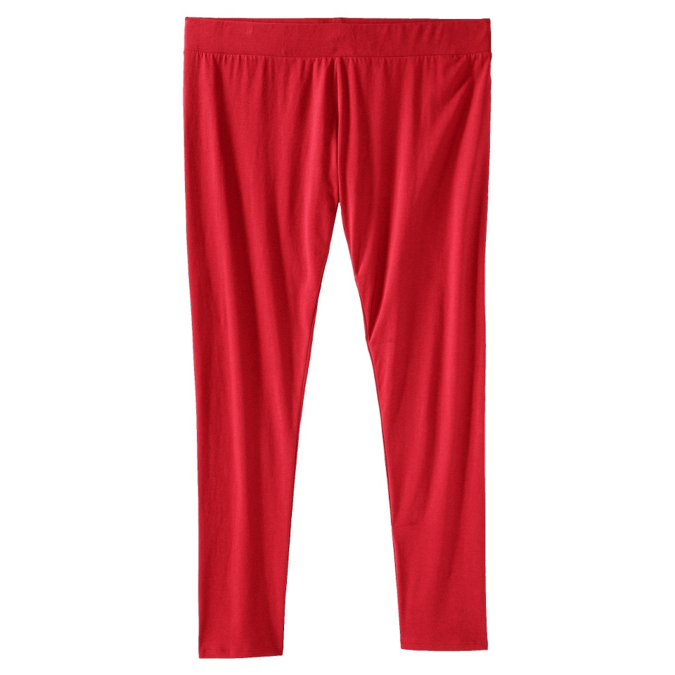 MOSSIMO SUPPLY CO. Apple Red Color Legging   4 Plus