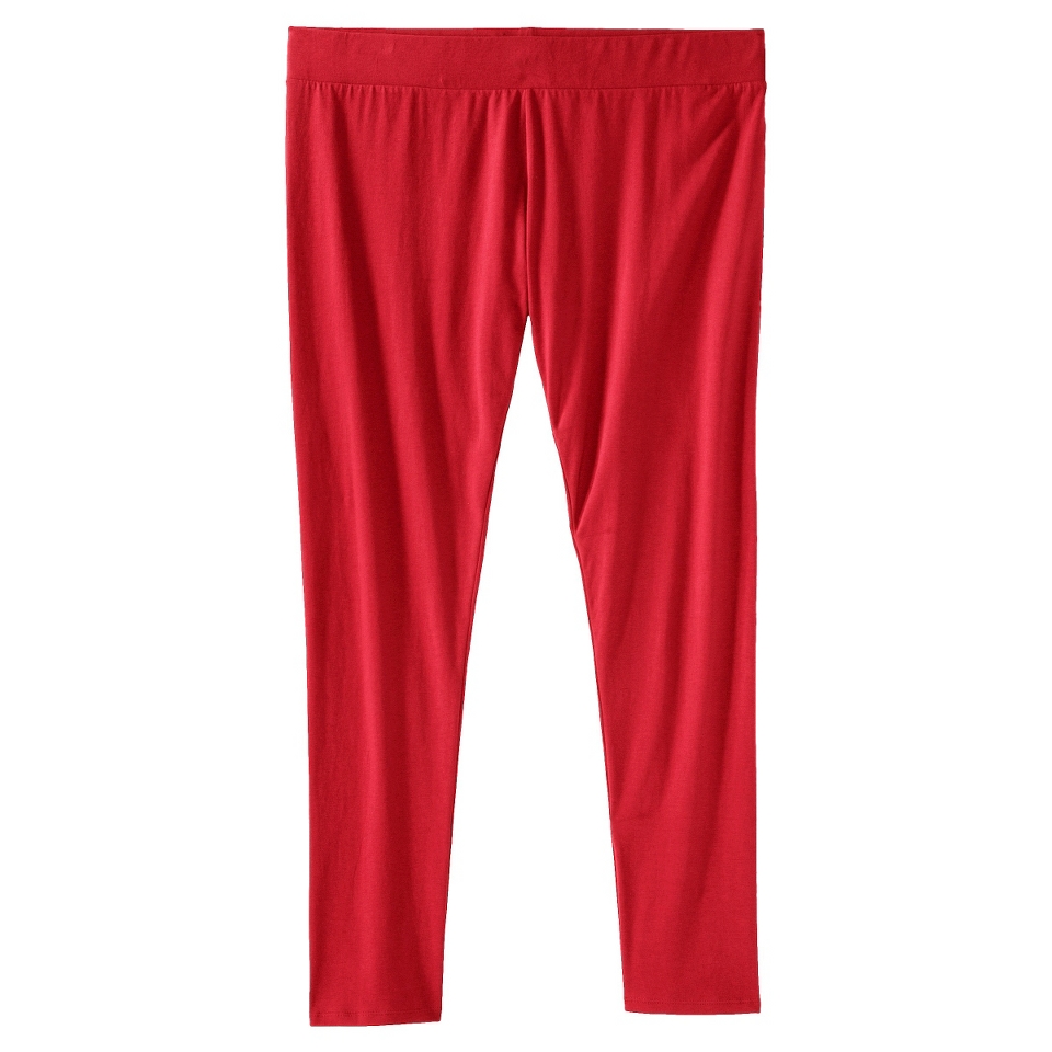 MOSSIMO SUPPLY CO. Apple Red Color Legging   3 Plus