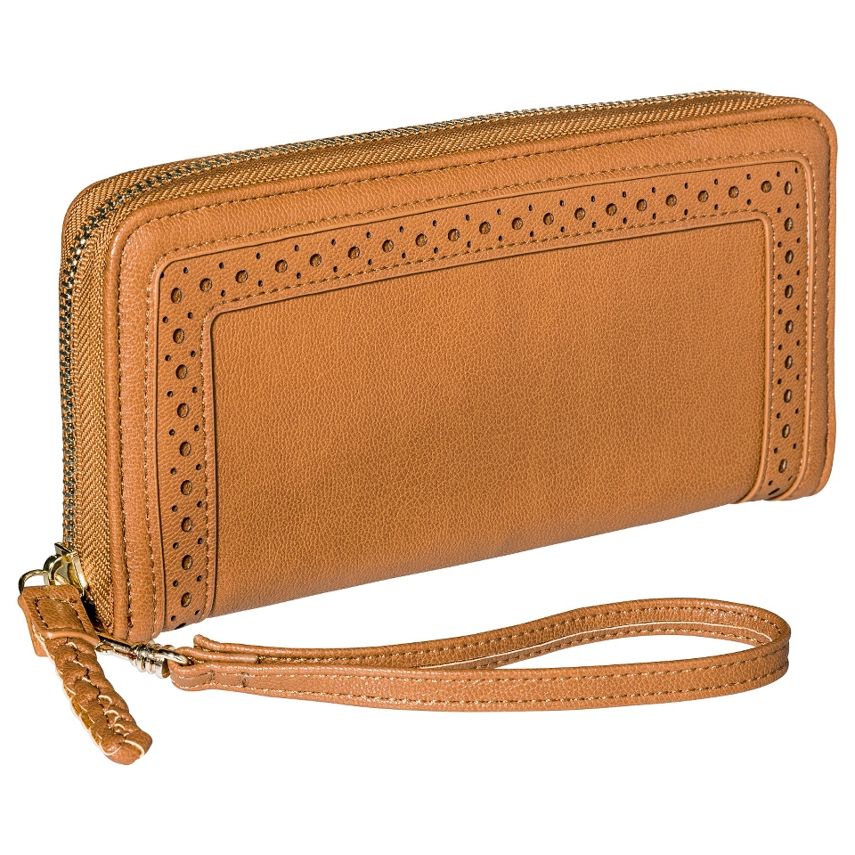 Merona Wallet with Removable Wristlet Strap   Brown