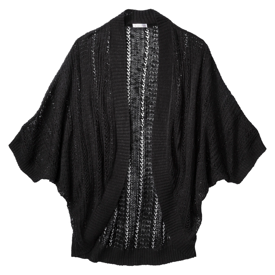 Xhilaration Juniors Open Cardigan   Black XS(1)