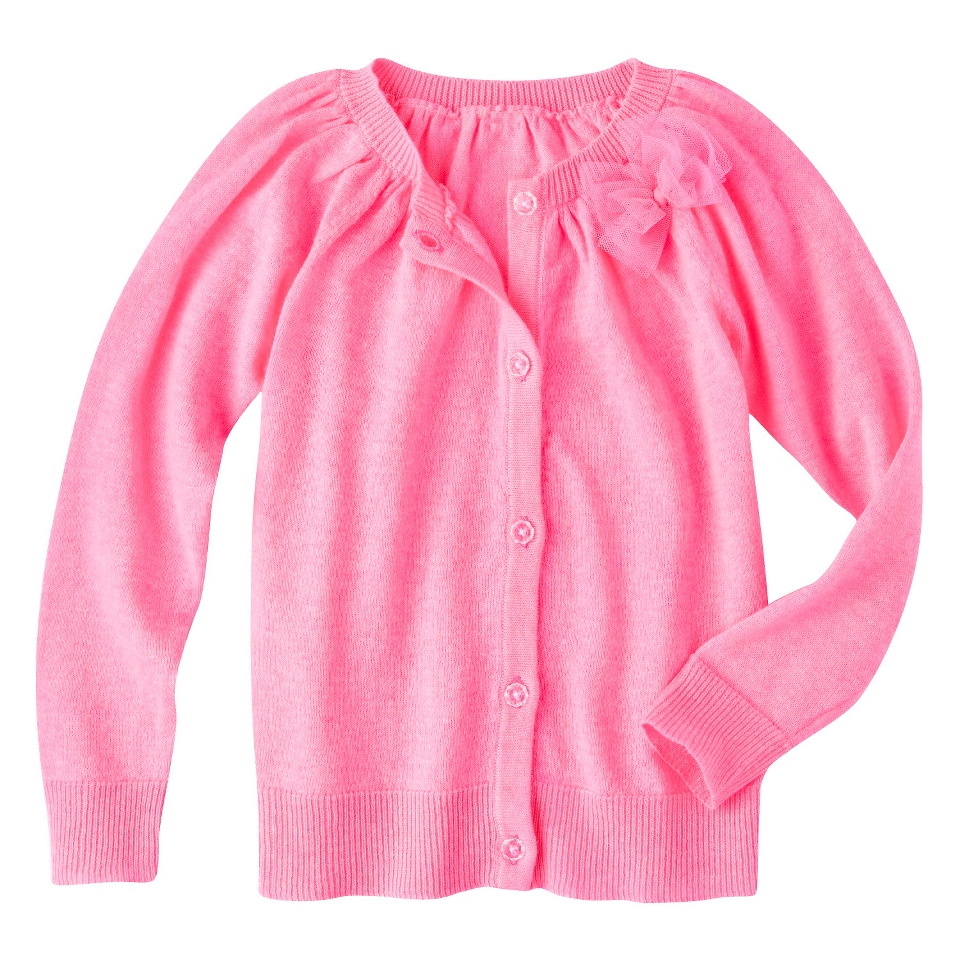 Cherokee Infant Toddler Girls Cardigan   Pink 2T