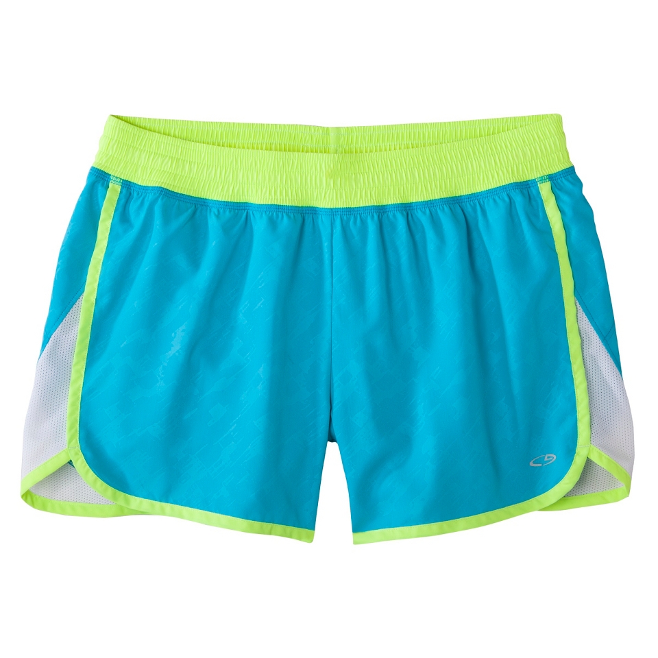 C9 by Champion Womens Woven Run Short   Blue XS