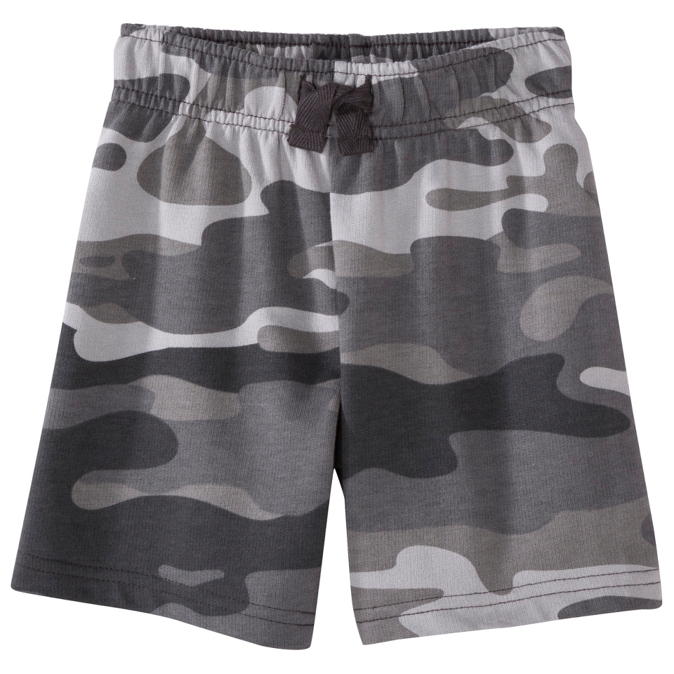 Circo Infant Toddler Boys Camo Lounge Short   Grey 4T